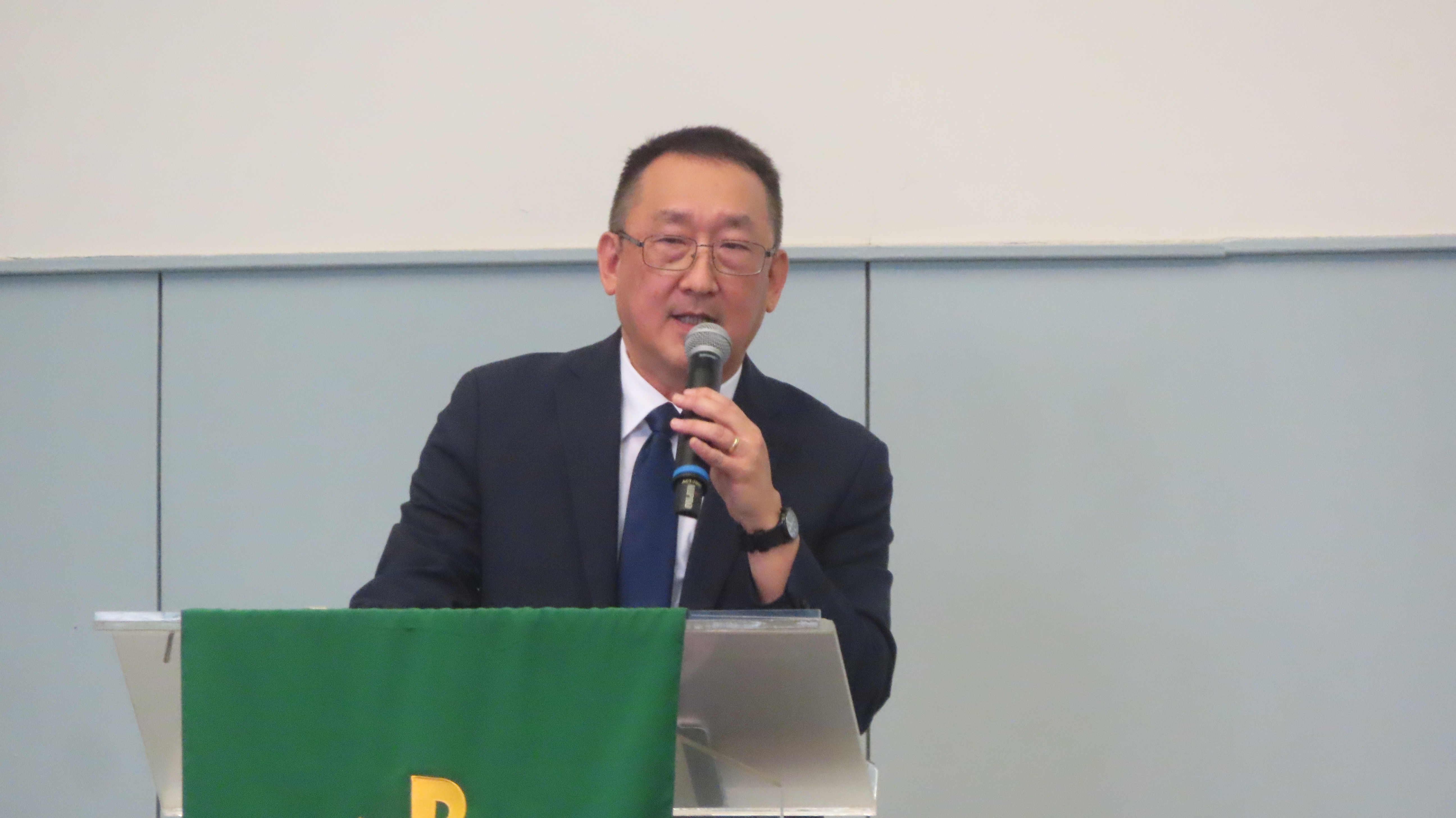 鄭立新牧師（圖/梁敬彥攝影）