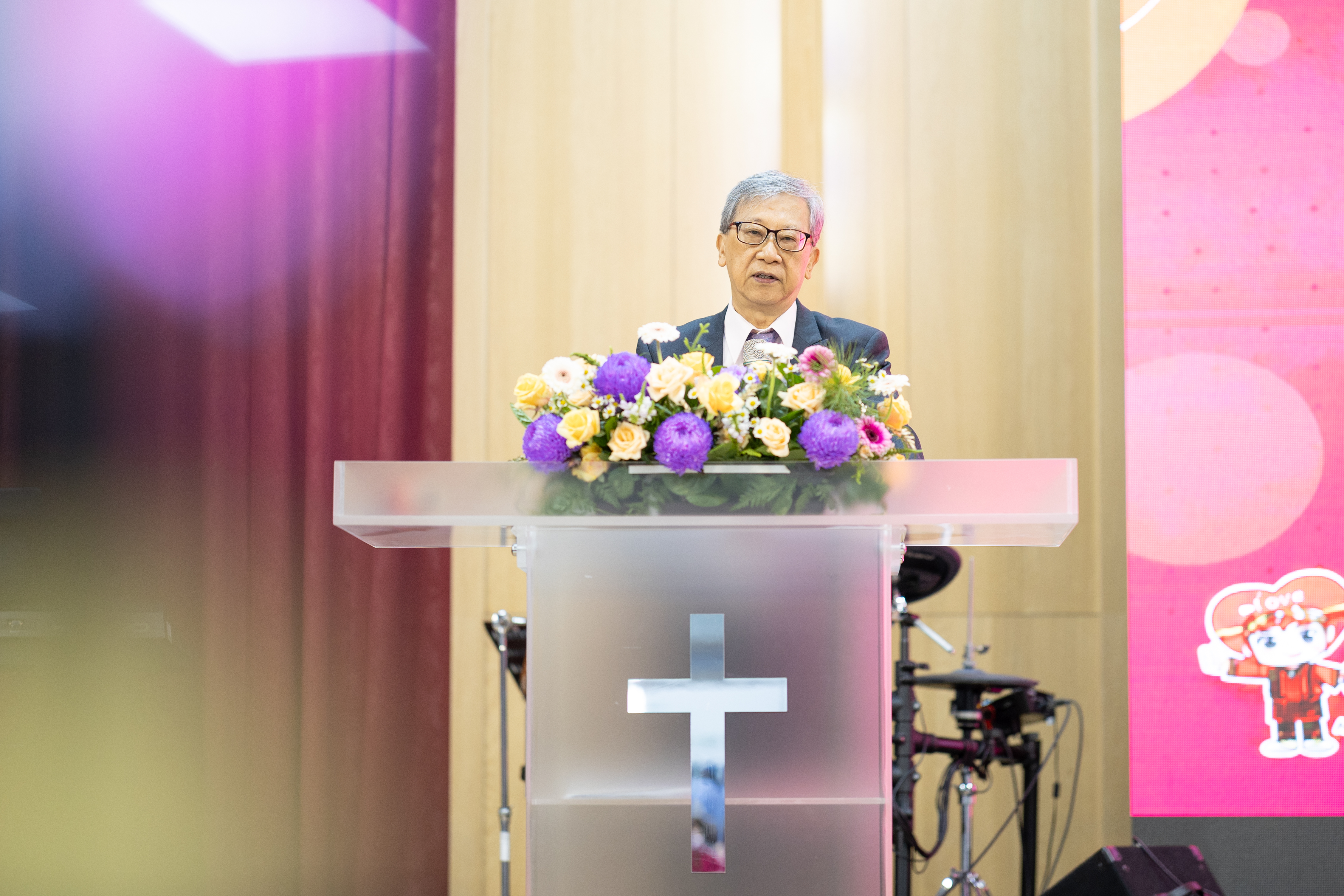 恆基黃健榮院長致詞。(恆基提供)