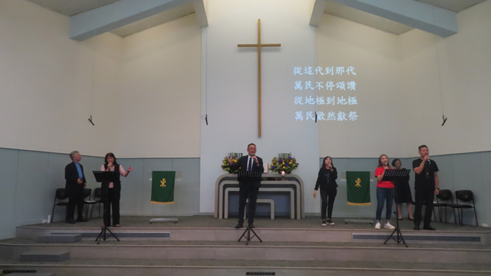 領唱從這代到那代（圖/梁敬彥攝影）