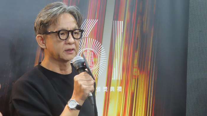 評審團主委曹瑞原導演。(梁敬彥攝影)